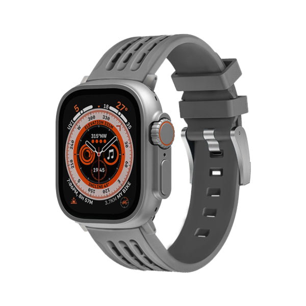 Bracelet respirant en caoutchouc fluoré de luxe