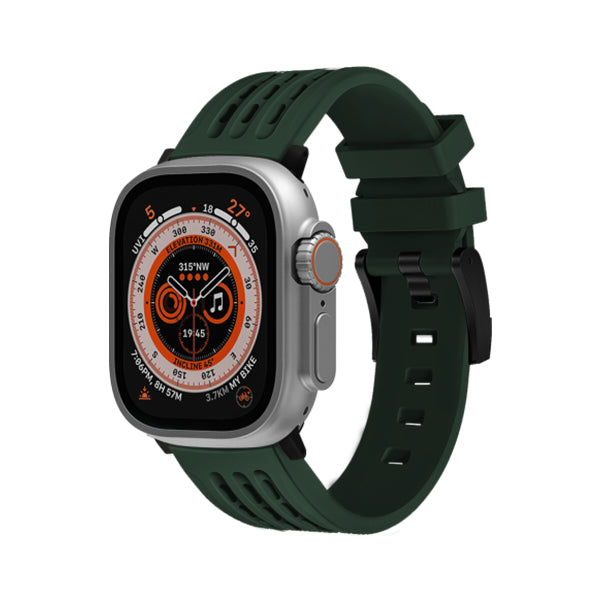 Bracelet respirant en caoutchouc fluoré de luxe