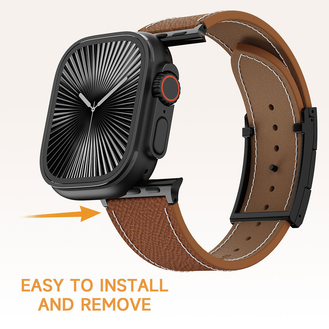 Bracelet en cuir pour Apple Watch L25