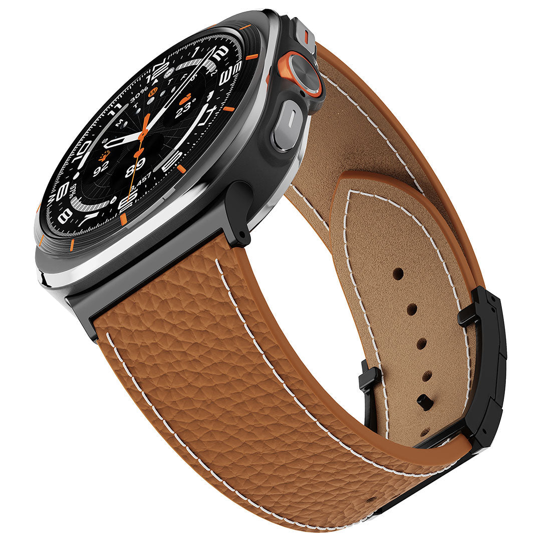 Bracelet en cuir pour Samsung Galaxy Watch Ultra L25