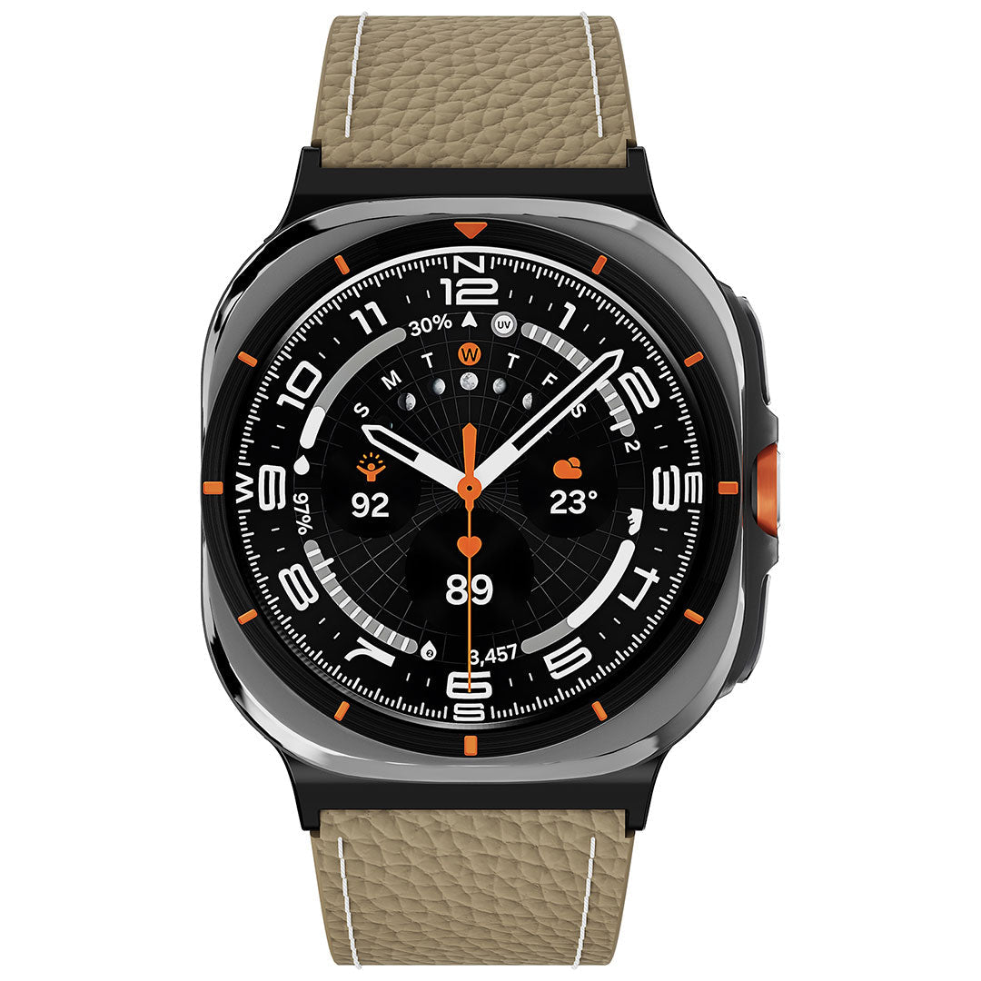 Bracelet en cuir pour Samsung Galaxy Watch Ultra L25