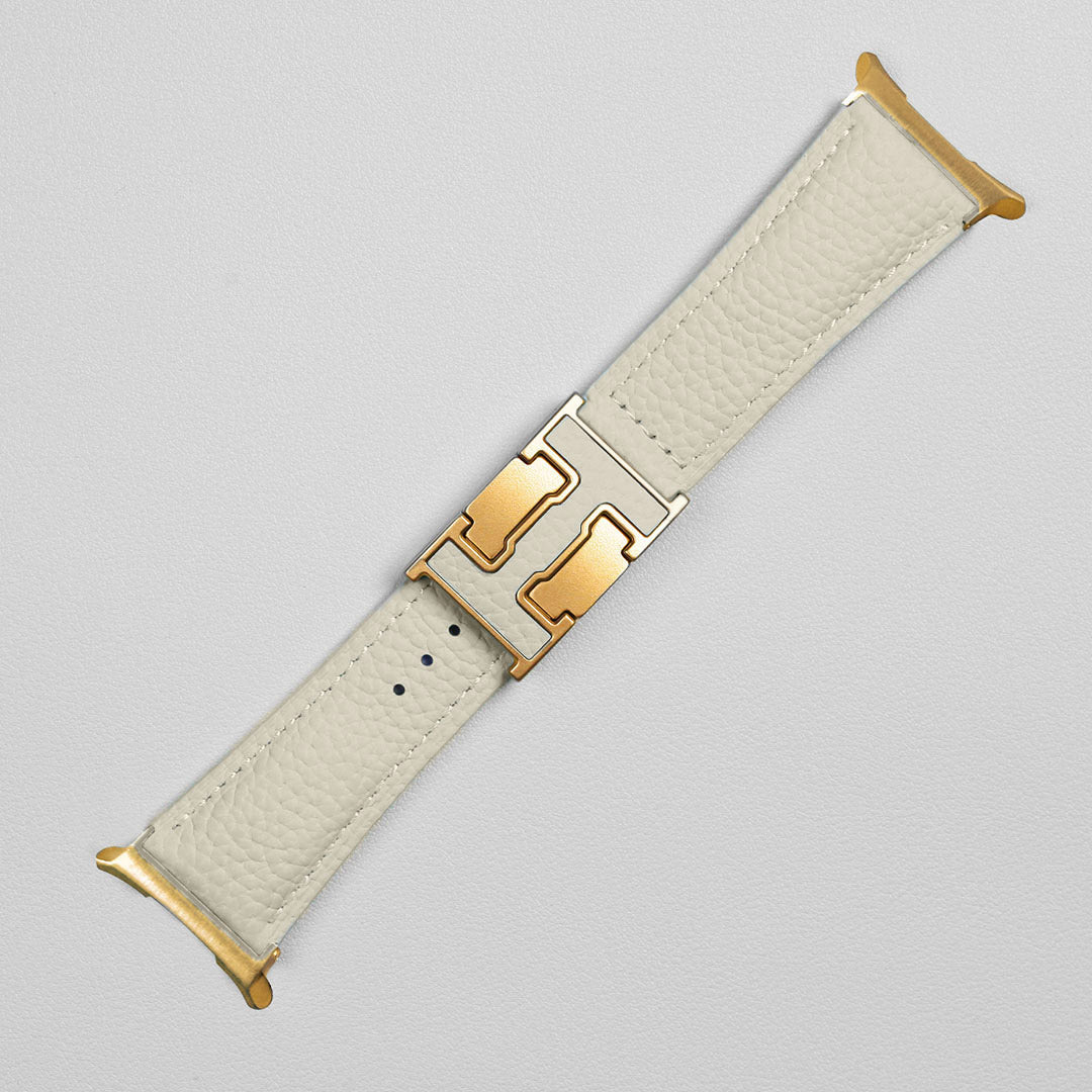 Bracelet de vacances en cuir grainé pour Samsung Galaxy Watch Ultra
