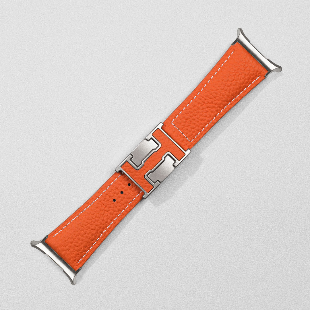 Bracelet de vacances en cuir grainé pour Samsung Galaxy Watch Ultra