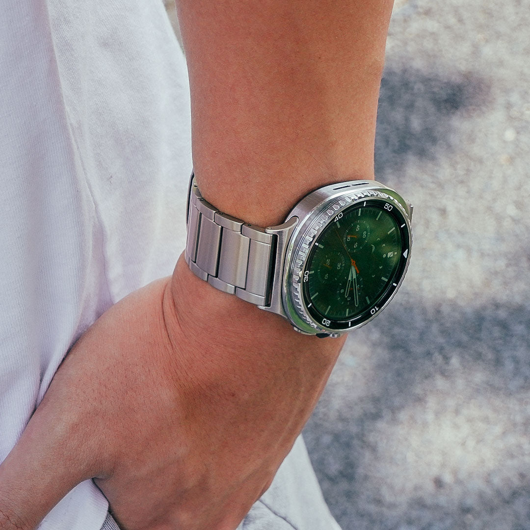 TITANIUM LINK BAND LUX913 FOR GALAXY WATCH