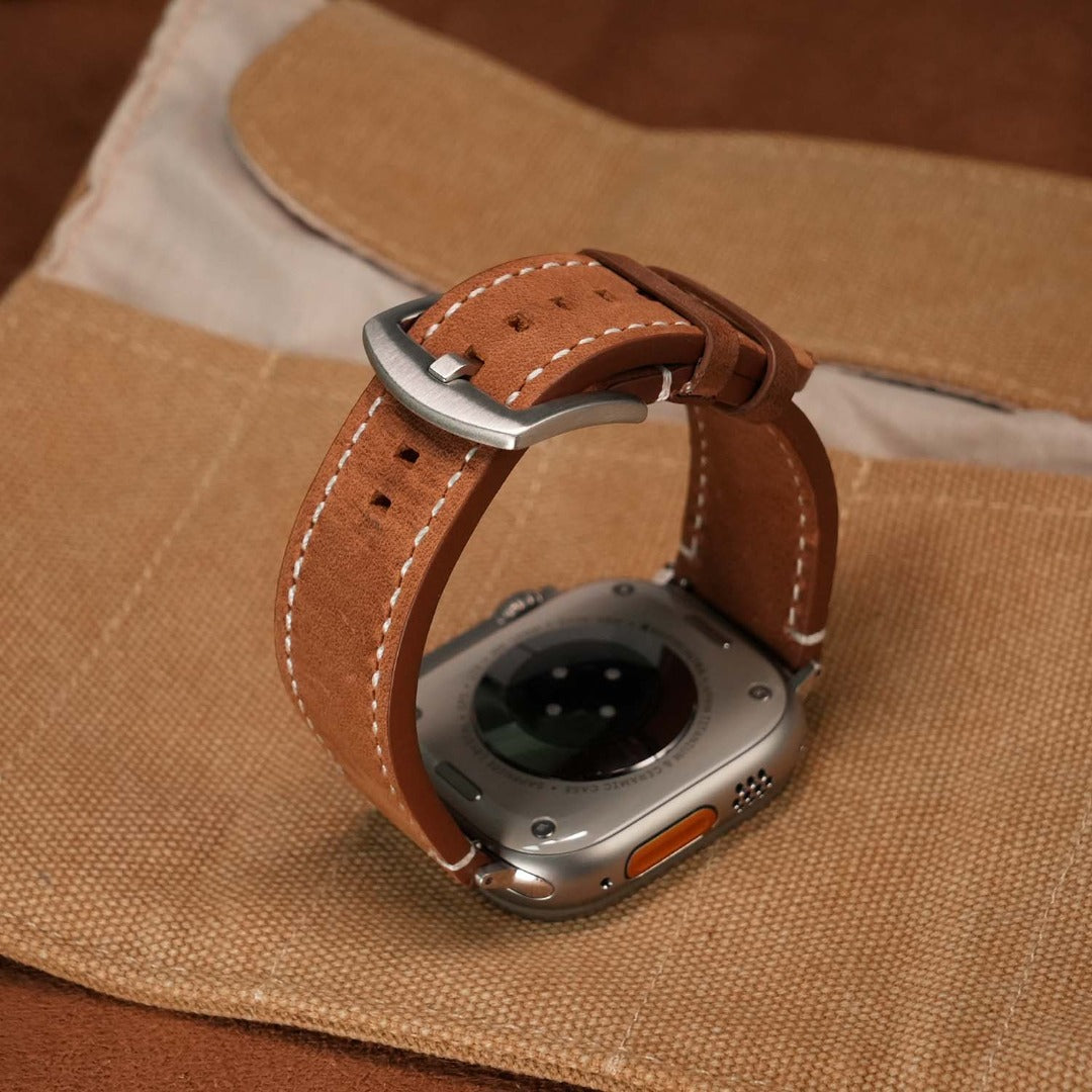 Bracelet en cuir vintage de luxe