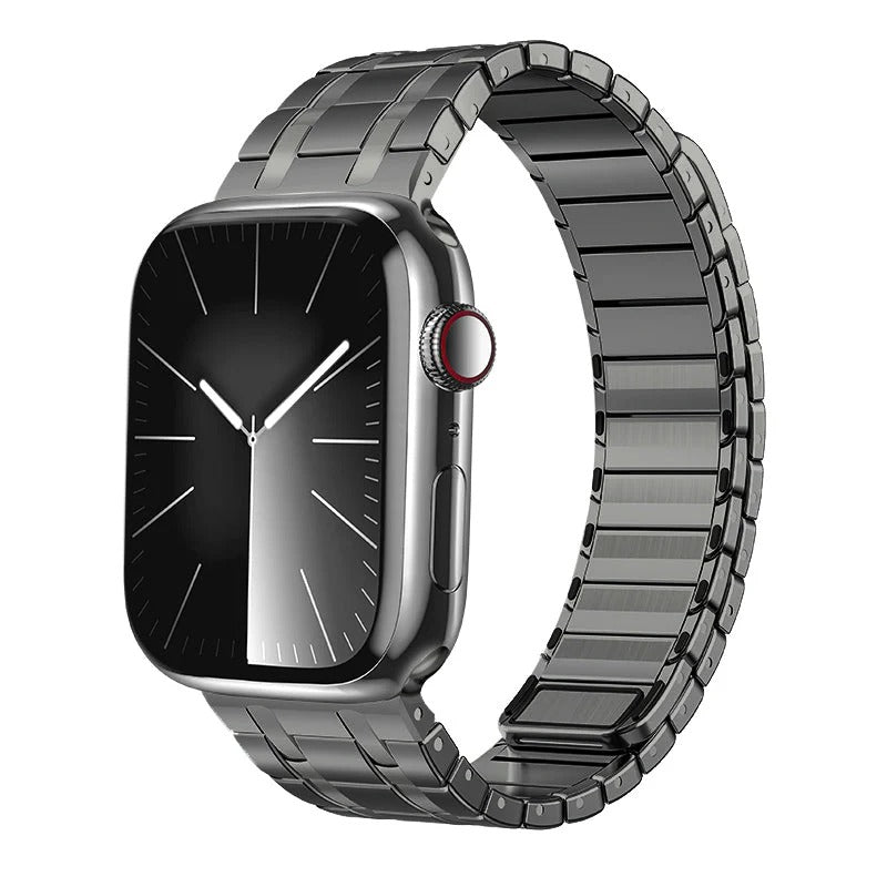 Bracelet magnétique AP en acier inoxydable pour Apple Watch