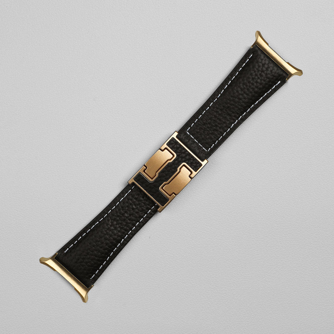 Bracelet de vacances en cuir grainé pour Samsung Galaxy Watch Ultra