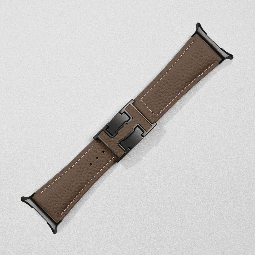 Bracelet de vacances en cuir grainé pour Samsung Galaxy Watch Ultra