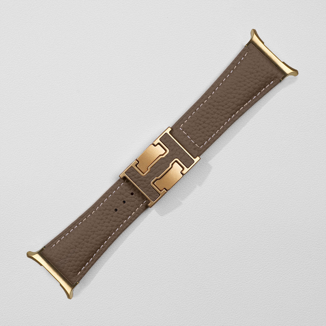 Bracelet de vacances en cuir grainé pour Samsung Galaxy Watch Ultra