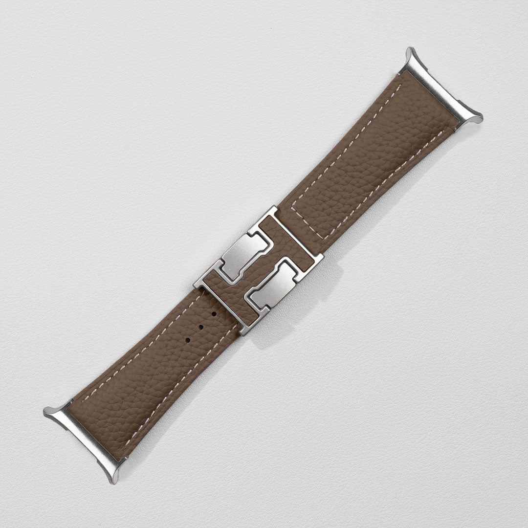 Bracelet de vacances en cuir grainé pour Samsung Galaxy Watch Ultra