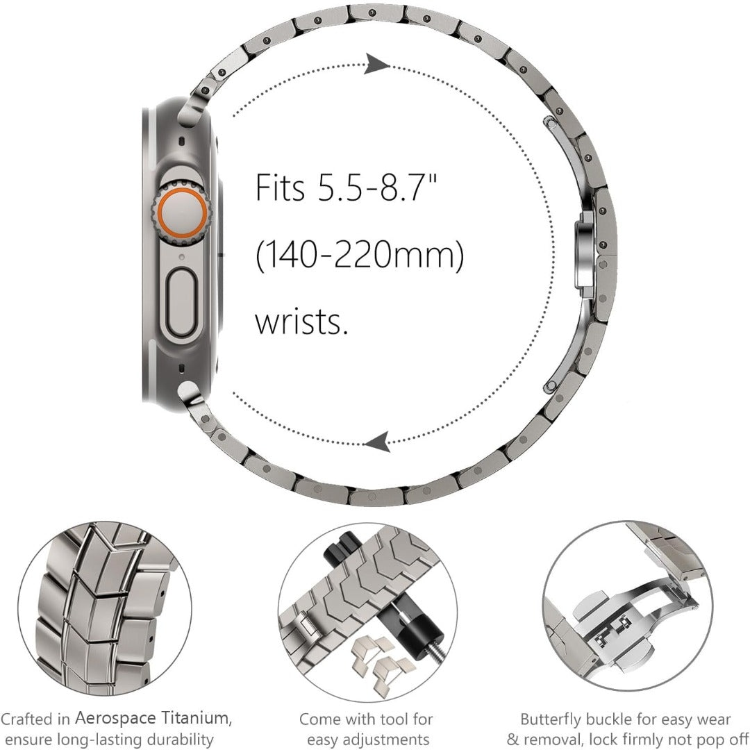 Bracelet de liaison en titane Transformers LUX60