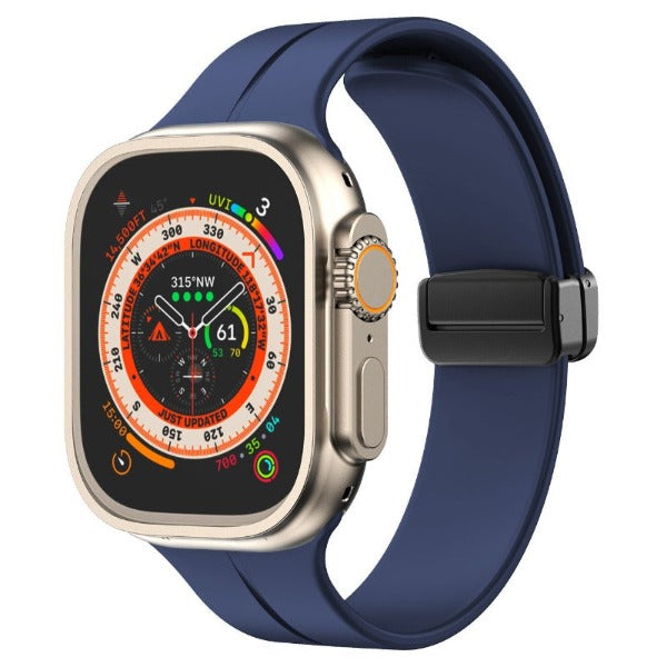 Bracelet magnétique pliable en silicone