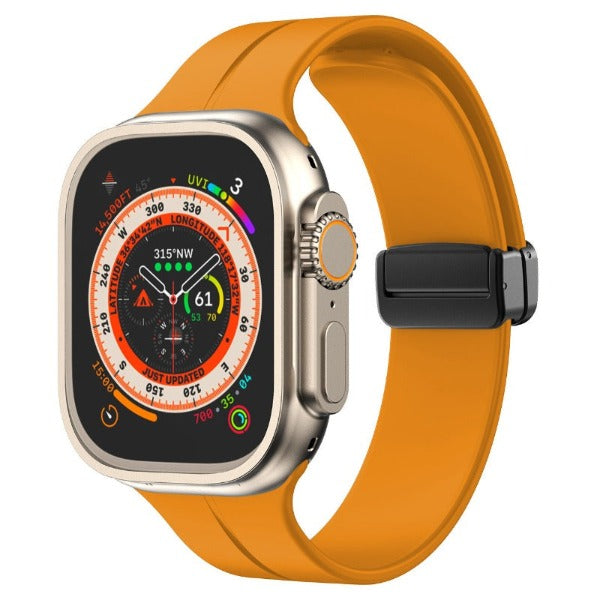 Bracelet magnétique pliable en silicone
