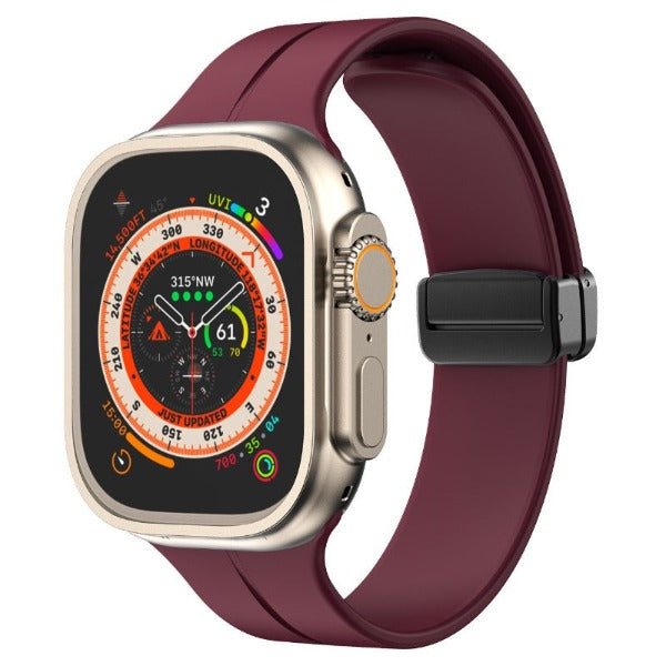 Bracelet magnétique pliable en silicone