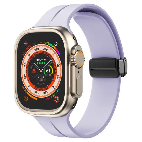 Bracelet magnétique pliable en silicone