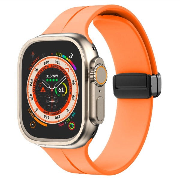 Bracelet magnétique pliable en silicone