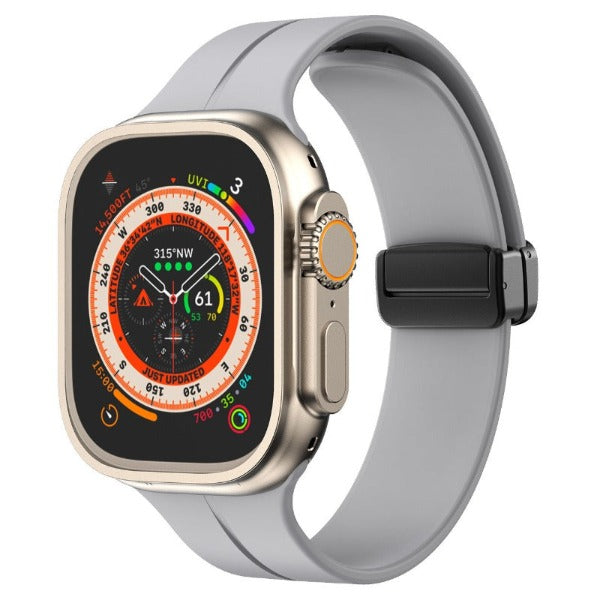 Bracelet magnétique pliable en silicone