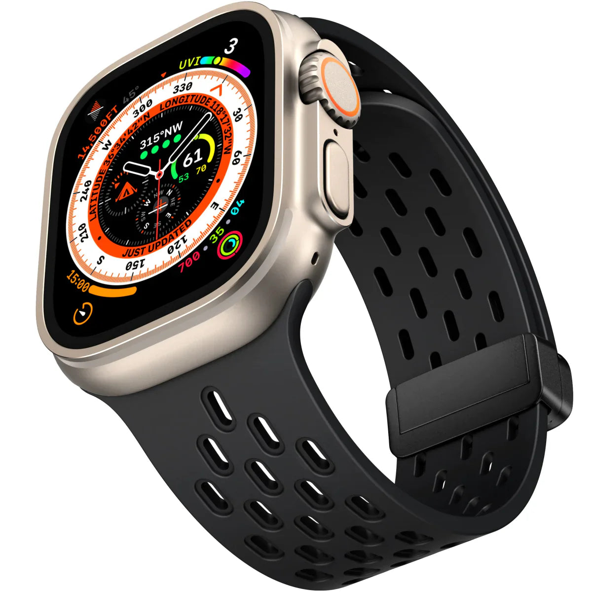 Silicone Breathable Magnetic Folding Band