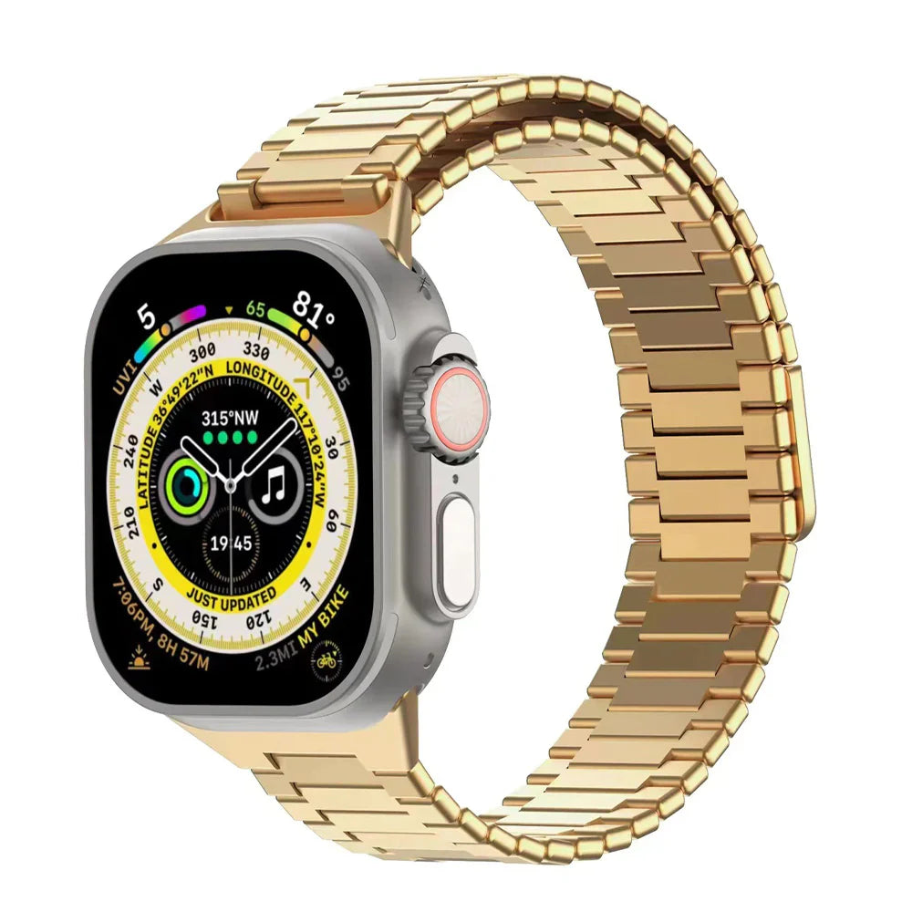 Bracelet magnétique en acier inoxydable