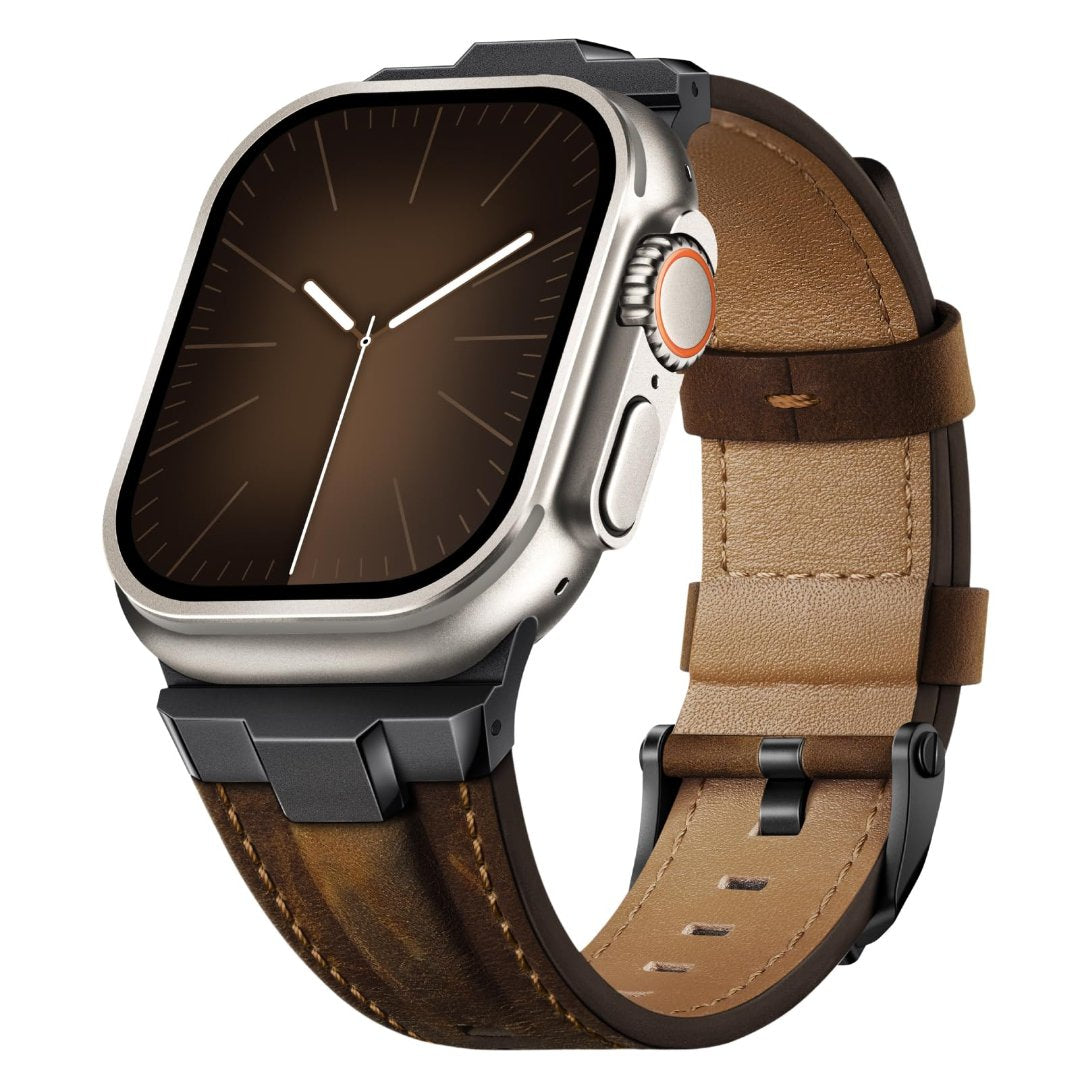 Bracelet en cuir Adventure pour Apple Watch L42