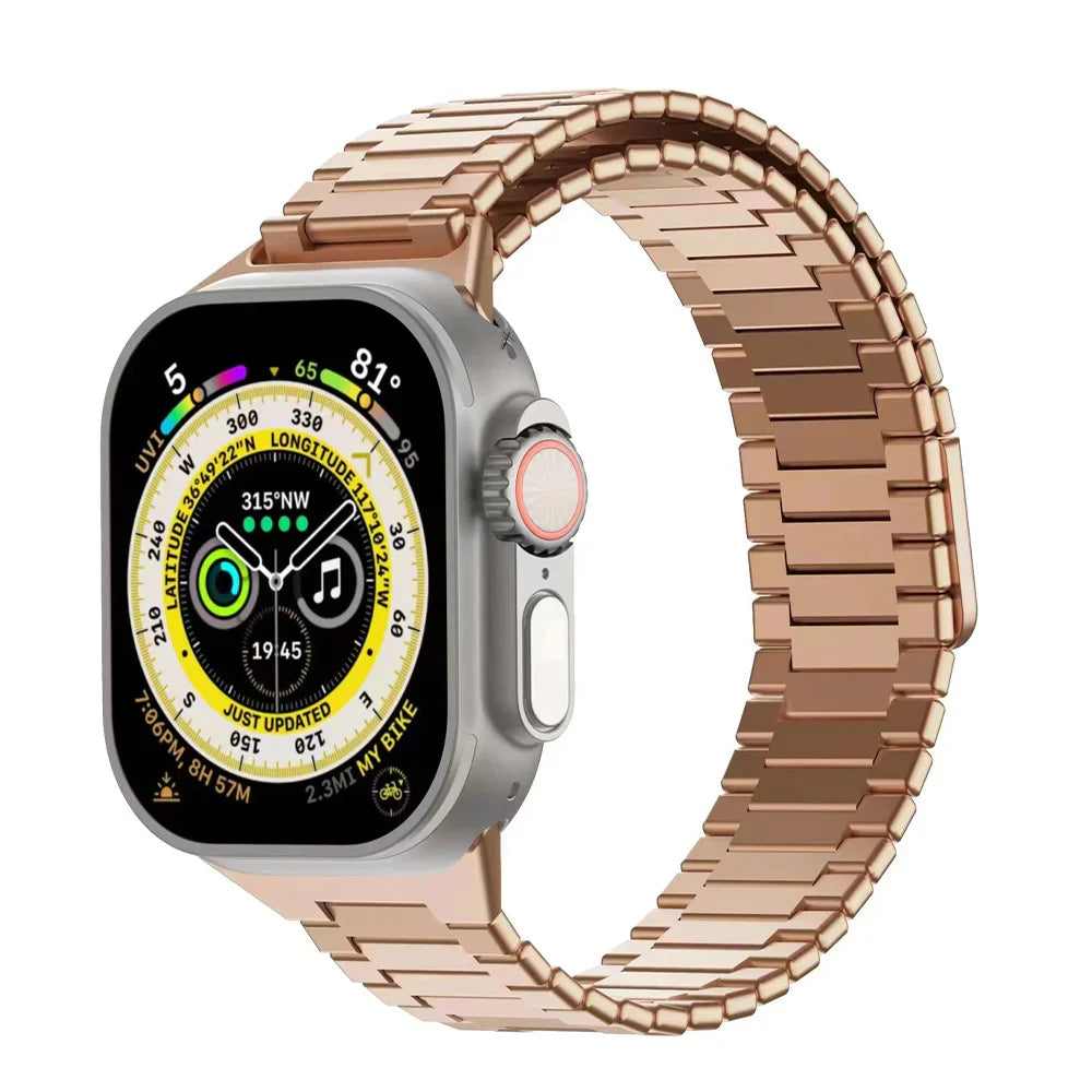 Bracelet magnétique en acier inoxydable
