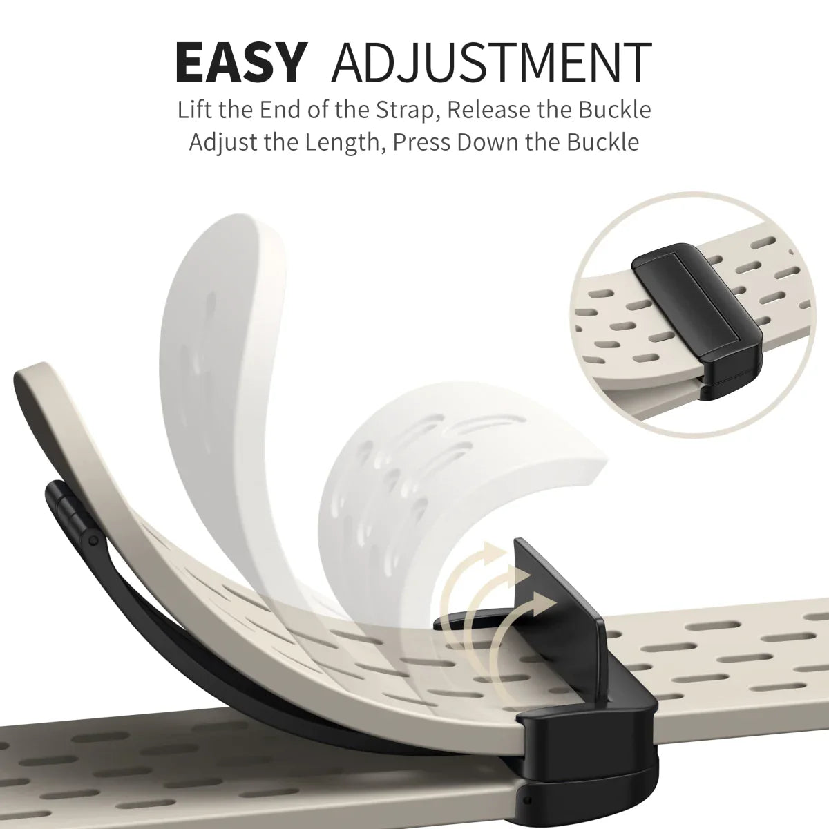 Bracelet pliable magnétique respirant en silicone