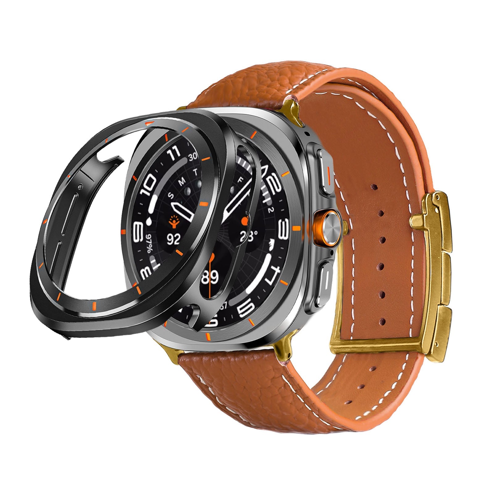 BRACELET EN CUIR DEADPOOL POUR GALAXY WATCH ULTRA