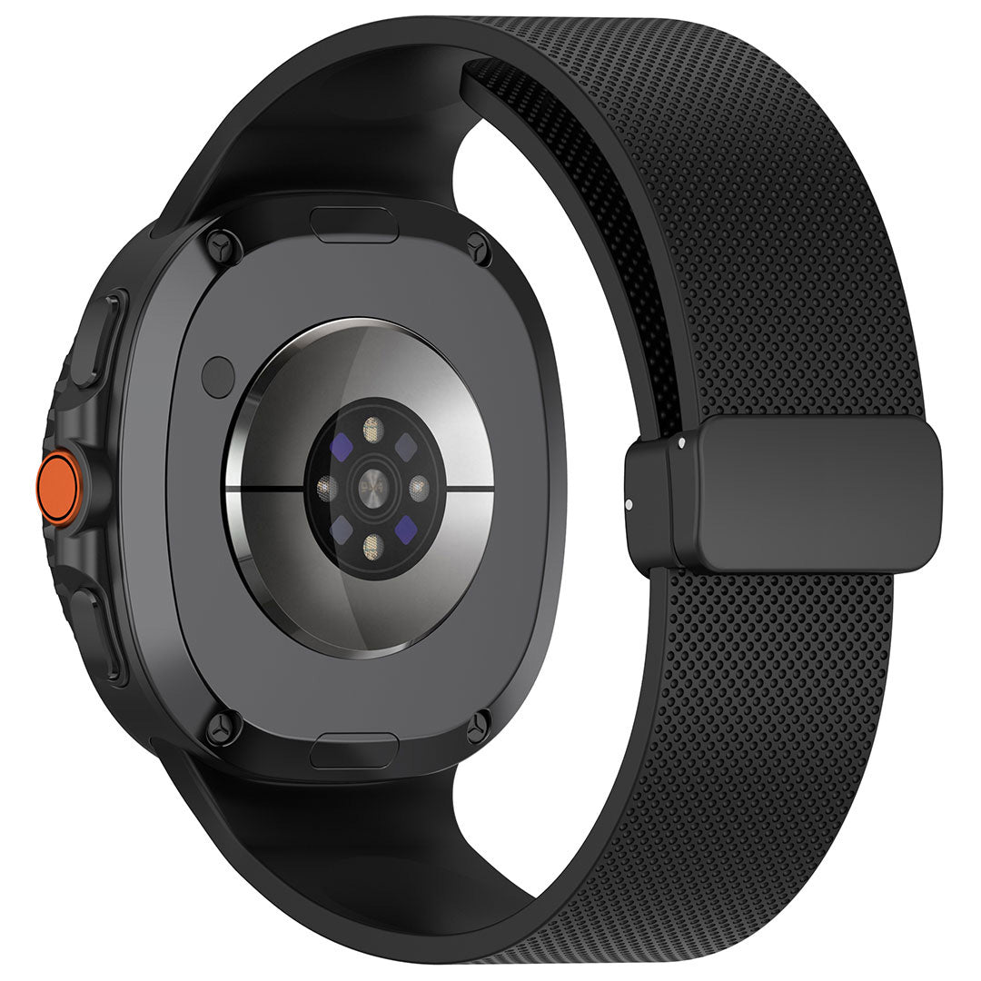 Magnetic Buckle Silicone ST03 Watch Band For Galaxy Watch8