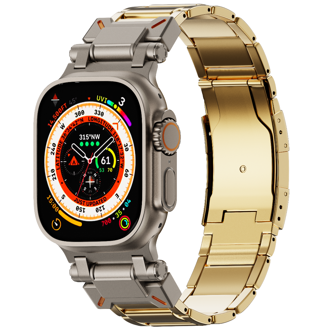 BRACELET À MAILLONS EN TITANE LUX88