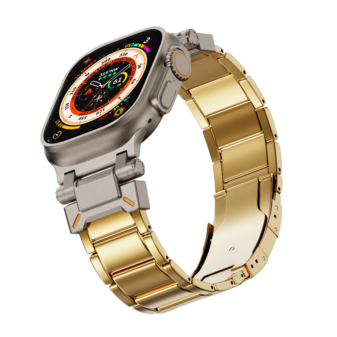 BRACELET À MAILLONS EN TITANE LUX88