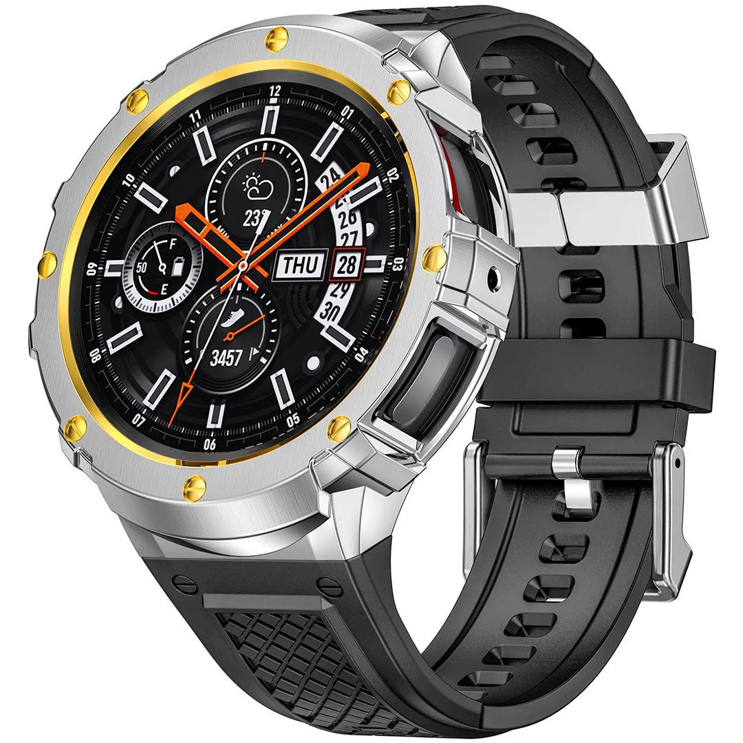 Kit de rénovation de boîtier robuste en acier inoxydable pour Samsung Galaxy Watch 4/5/6