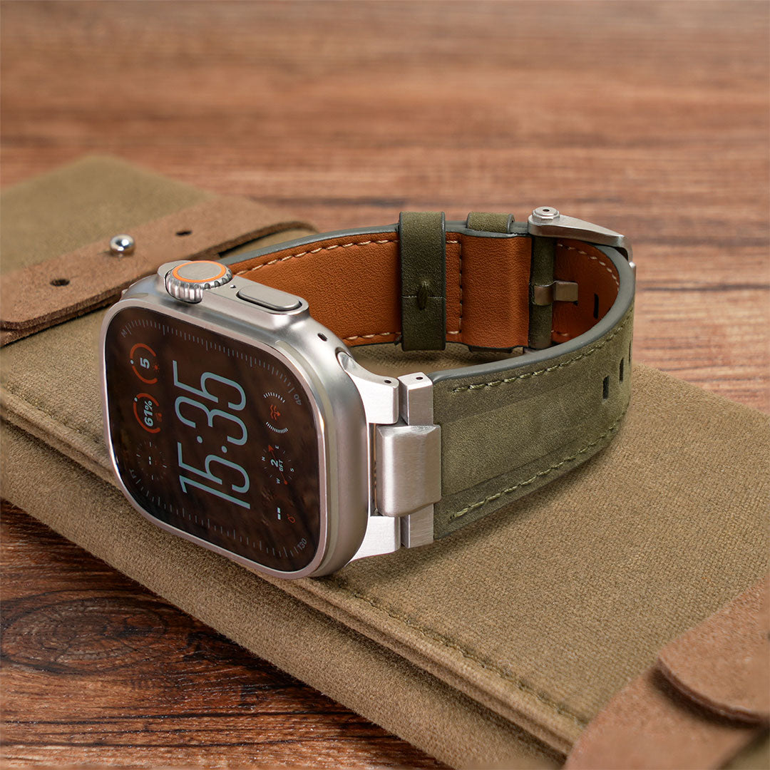 Bracelet en cuir Brave pour Apple Watch
