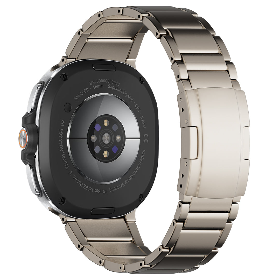 BRACELET À MAILLONS EN TITANE LUX913 POUR GALAXY WATCH