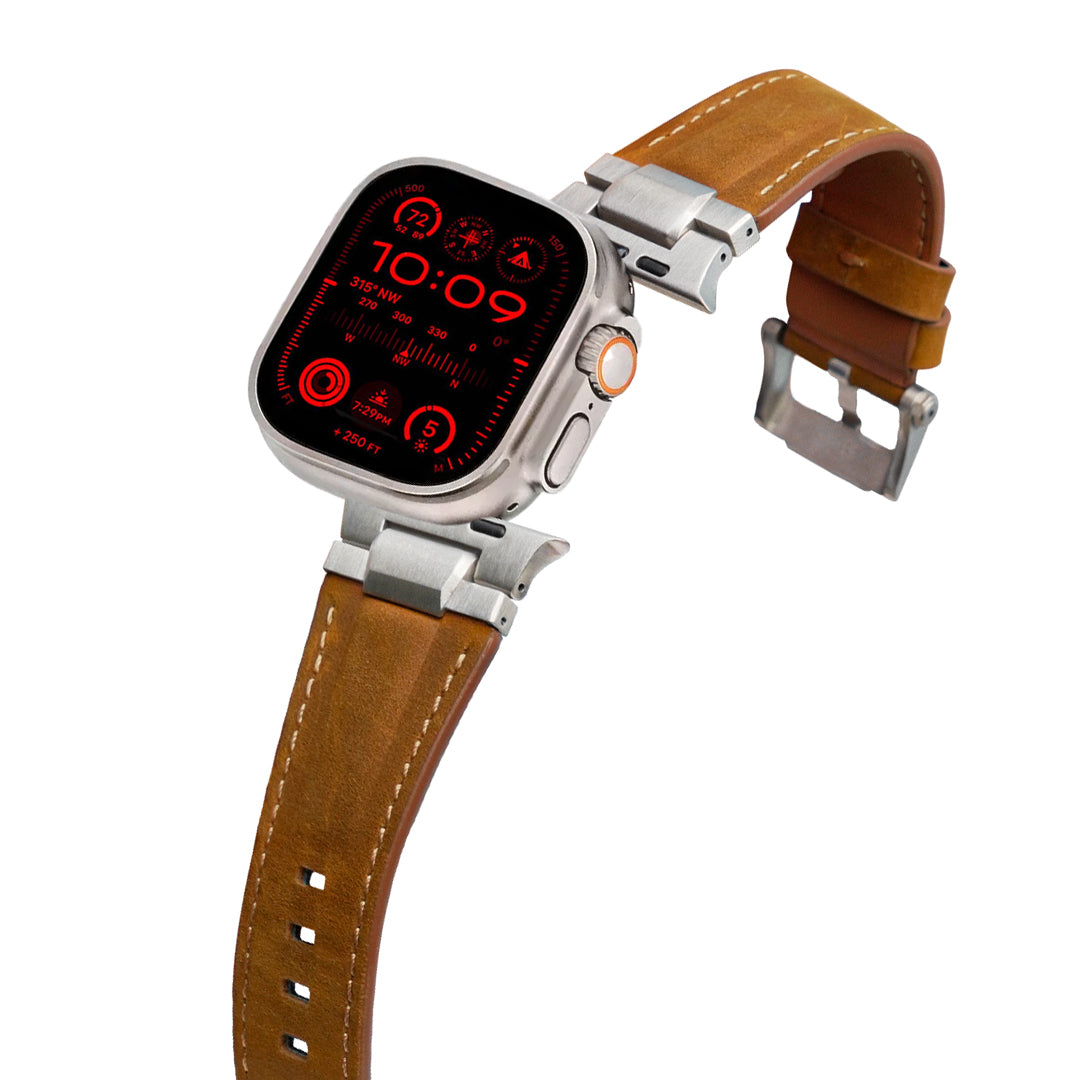 Bracelet en cuir Brave pour Apple Watch