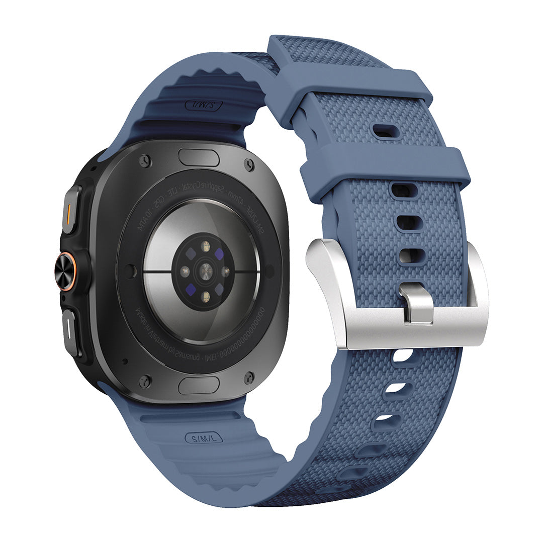 Bracelet sport tressé en silicone pour Samsung Galaxy Watch Ultra