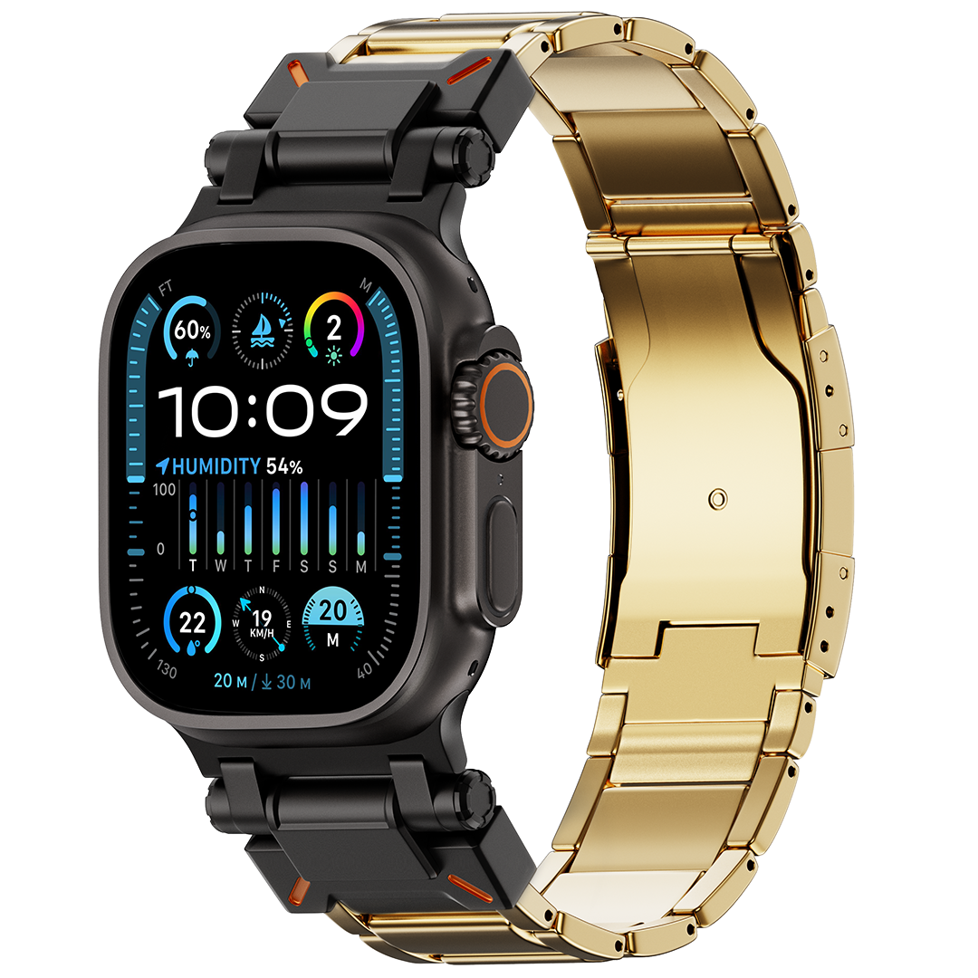 BRACELET À MAILLONS EN TITANE LUX88