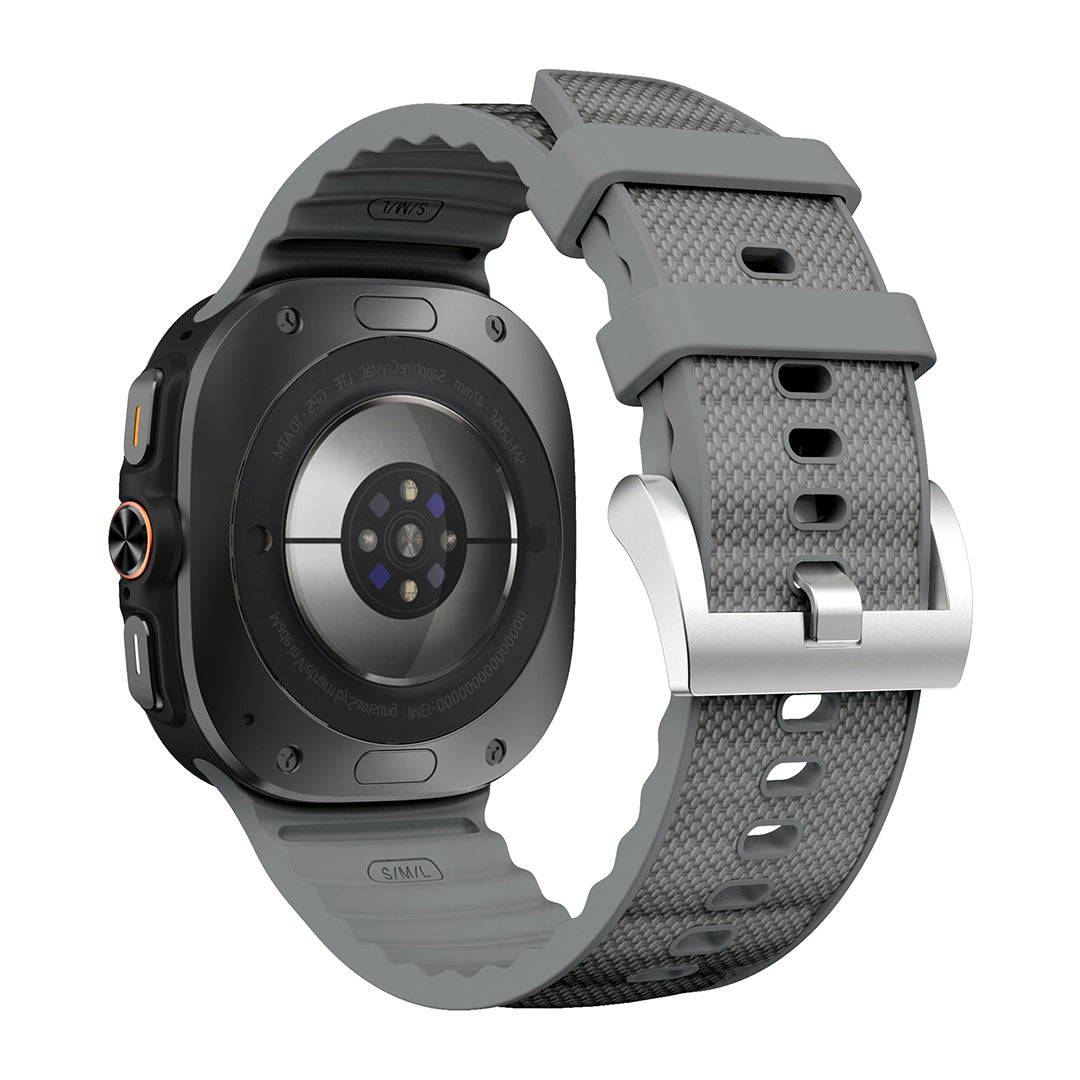 Bracelet sport tressé en silicone pour Samsung Galaxy Watch Ultra