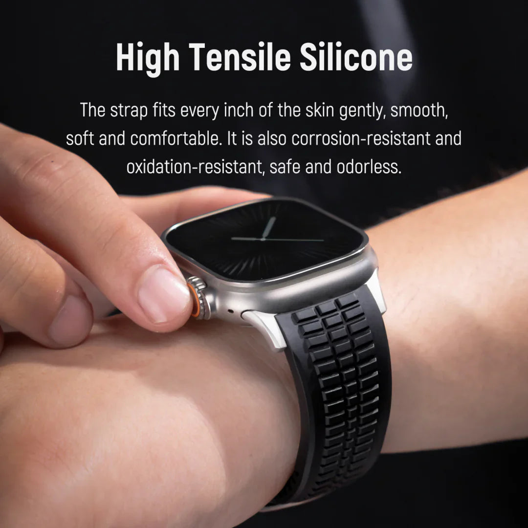 Bracelet en silicone ST01 pour Apple Watch