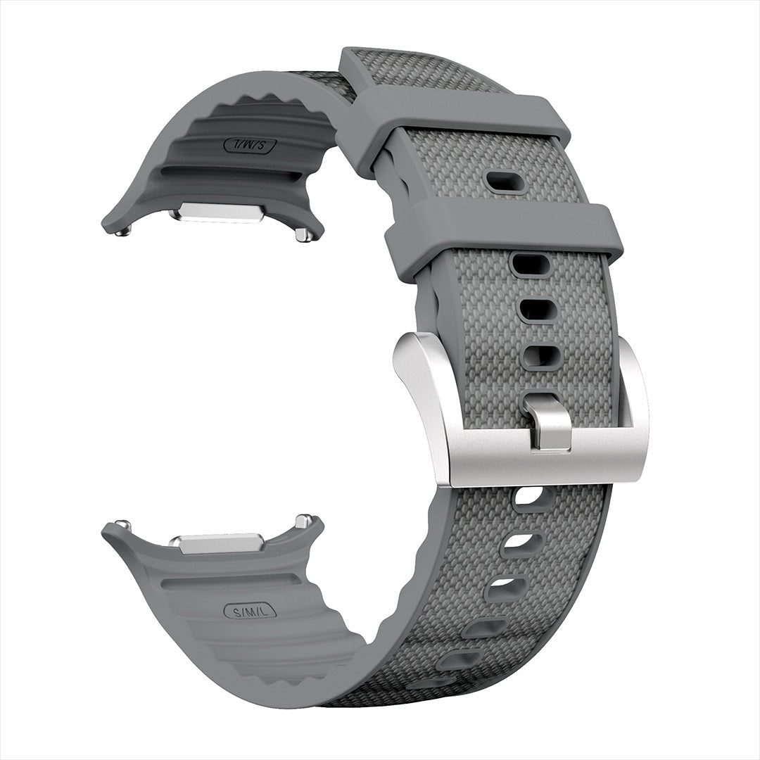 Bracelet sport tressé en silicone pour Samsung Galaxy Watch Ultra