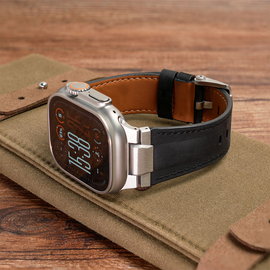 Bracelet en cuir Brave pour Apple Watch