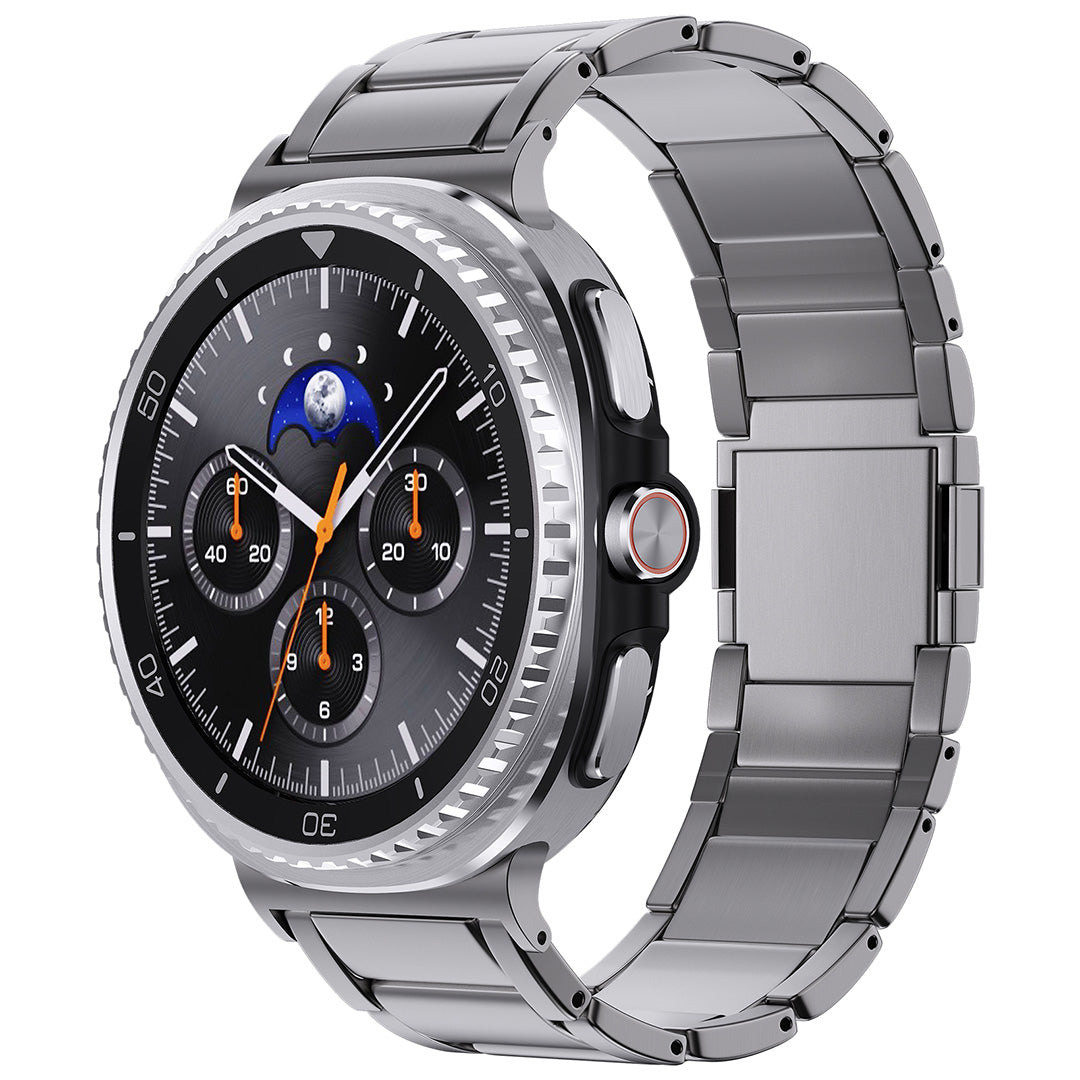 BRACELET MAGNÉTIQUE À LIEN EN TITANE LUX21 POUR GALAXY WATCH