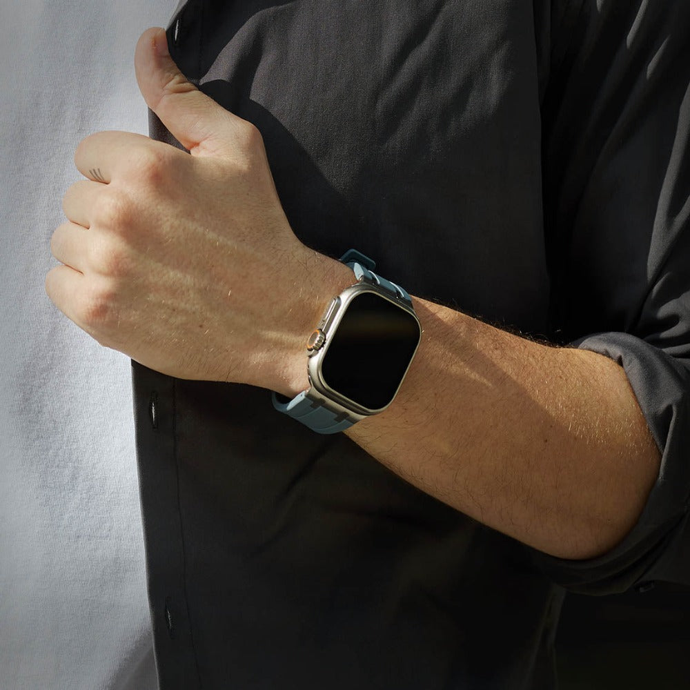 Bracelet en silicone de luxe à boucle déployante AP 