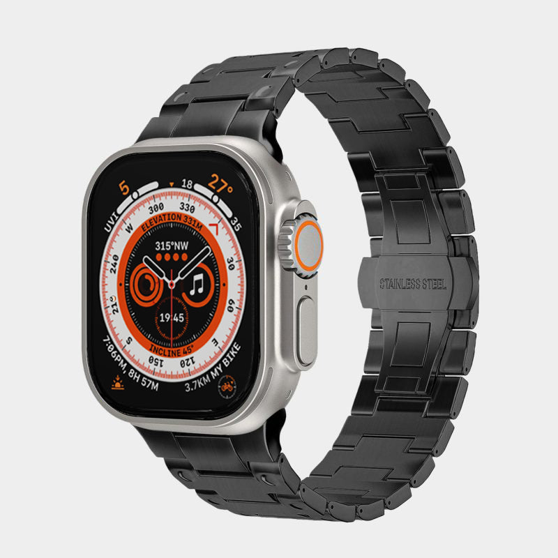 Bracelet de montre en titane alvéolé