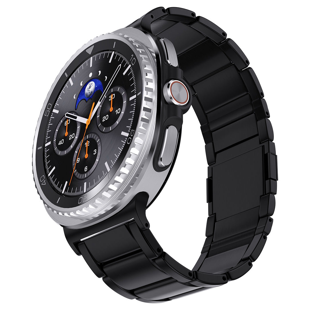 BRACELET MAGNÉTIQUE À LIEN EN TITANE LUX21 POUR GALAXY WATCH