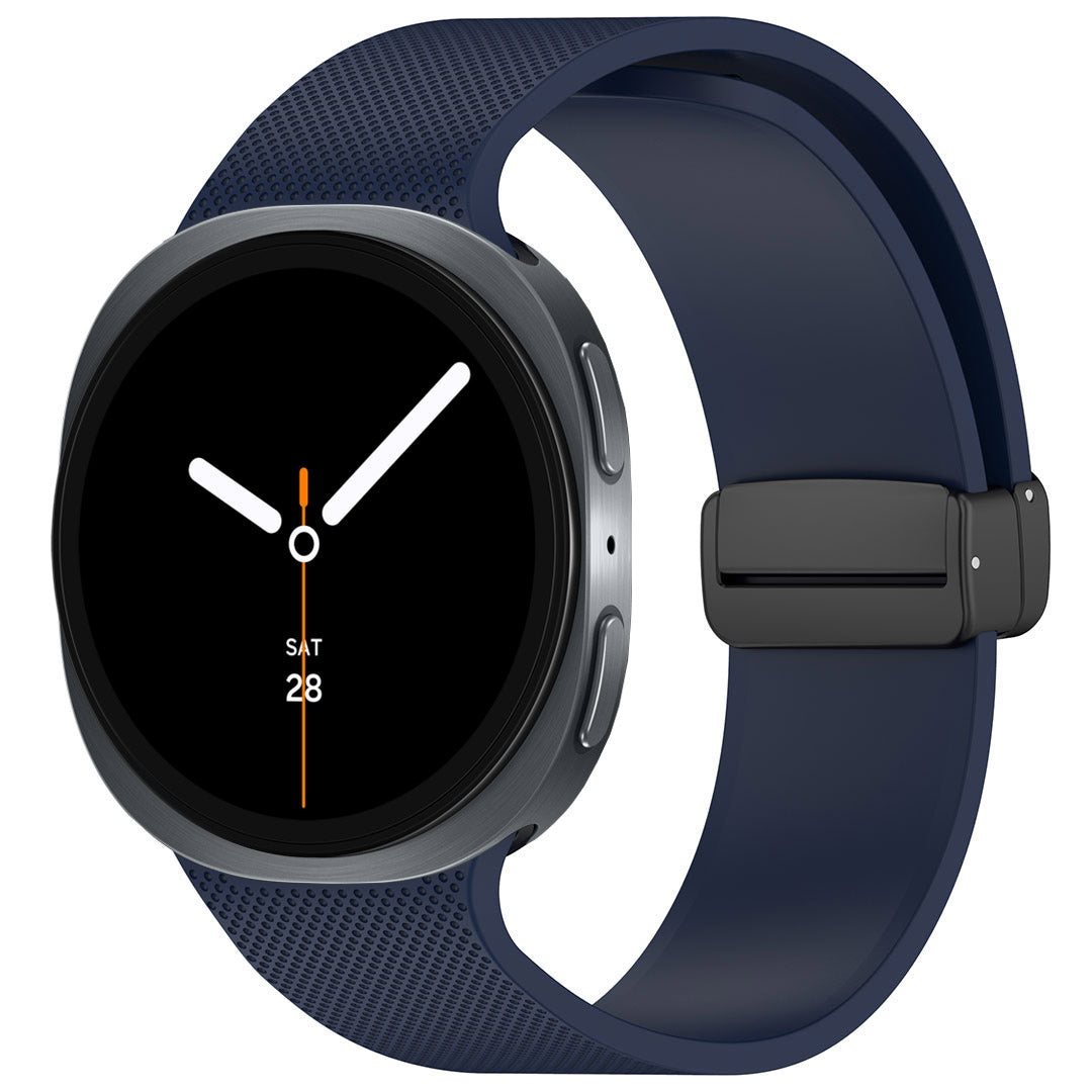 Bracelet de montre en silicone ST03 à boucle magnétique pour Galaxy Watch 8