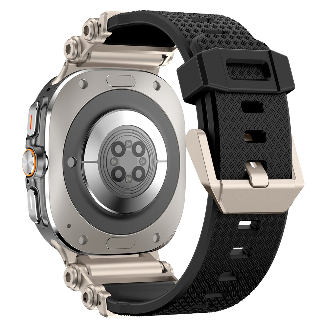 Bracelet en silicone avec axe de rotation pour Galaxy Watch Ultra