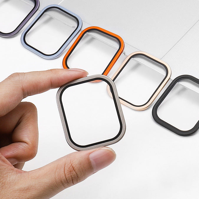 Film trempé pour cadre en alliage de titane pour Apple Watch 