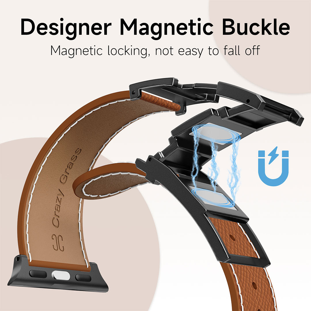 Bracelet en cuir pour Apple Watch L25