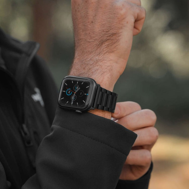 BRACELET À MAILLONS EN TITANE LUX51