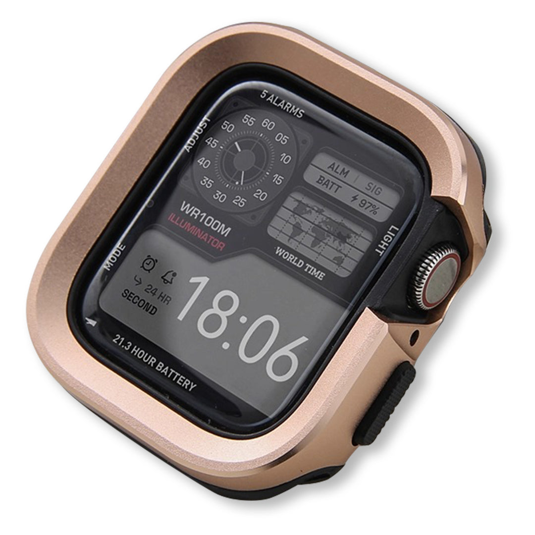 Boîtier métallique à bords convexes pour Apple Watch